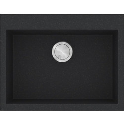 Sanitec Ultra Granite 809 Υποκαθήμενος Νεροχύτης Γρανίτη Ματ Grafite 60x50cm