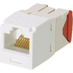 Bύσμα Panduit (CJ688TGAW) U/UTP Jack RJ45 8(8) - CAT 6 - Λευκό CJ688TGAW