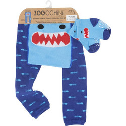 Grip+Easy Crawler Pants +amp Socks Set - Sherman the Shark