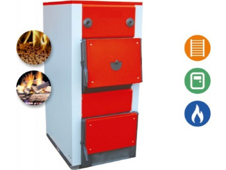 MW Pro 250 Ατομικός Λέβητας Ξύλου με Καυστήρα 214961kcal/h