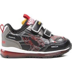 Geox Todo Παιδικά Sneakers με Φωτάκια Μαύρα B2684A0CE54C0067