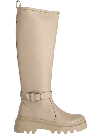Mexx Boot Kande Γυναικείες Μπότες Συνθετικές -Taupe MXTY012001W-2005
