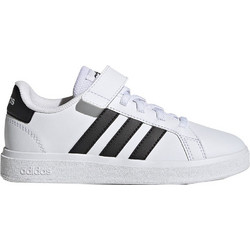 Adidas Grand Court 2.0 EL Hook Παιδικά Sneakers Λευκά GW6521