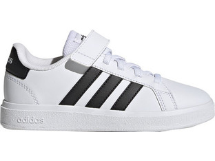 Adidas Grand Court 2.0 EL Hook Παιδικά Sneakers Λευκά GW6521
