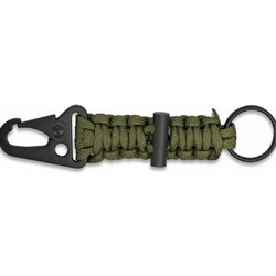 ΜΠΡΕΛΟΚ PARACORD , Barbaric, με πυρόλιθο, GREEN