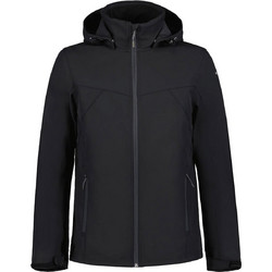 Icepeak New Brimfield Αθλητικό Ανδρικό Μπουφάν Χειμωνιάτικο Softshell Μαύρο 257970682I-990