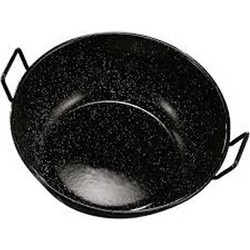 Ibili Wok Εμαγιέ Επίστρωση 22cm