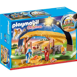 Playmobil Christmas Φάτνη με Φωτεινό Αστέρι για 4+ Ετών 9494