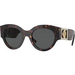 Versace VE4438B 108/87 Γυναικεία Γυαλιά Ηλίου Οβάλ Κοκάλινα Ταρταρούγα με Μαύρο Polarized Φακό