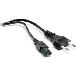 Two poles power supply cord 2x0,75m L.1,8m