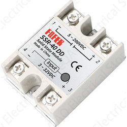 Solid State Relay Module SSR-40DD 3-32V 5-200V 40A