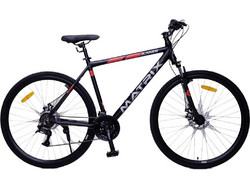 Matrix Runner Ποδήλατο Trekking 28" Αλουμινίου με Δισκόφρενα Μαύρο