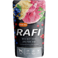 Dolina Noteci Rafi Grain Free Adult with Beef Tripe & Pork Ham 500gr