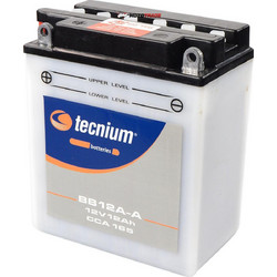Tecnium Μπαταρία Μοτοσυκλέτας YB12A-A/12N12-4B-1 12Ah