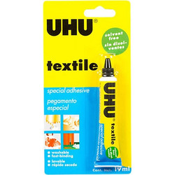 UHU Κόλλα Gel Textile Special για Ύφασμα 19ml Χωρίς Διαλύτες