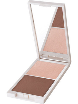 Seventeen Illuminate & Contour 02 Medium Dark Bronzer & Highlighter Palette 16gr