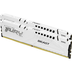 Kingston Fury Beast 64GB (2X32GB) DDR5 RAM 5200MHz C40 White