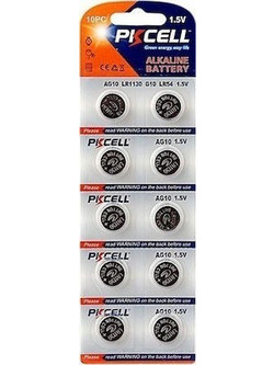 Pkcell AG10-10B LR54 1130 10τμχ