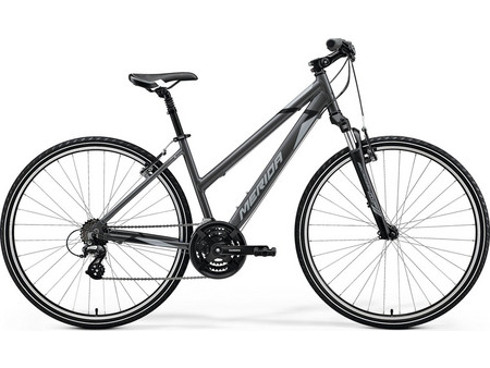 Merida Crossway 20D Lady 2021 Γυναικείο Ποδήλατο Trekking 28" Αλουμινίου με 24 Ταχύτητες και Δισκόφρενα Μαύρο