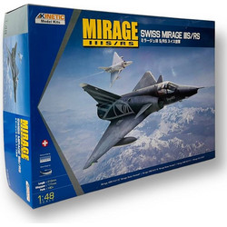 Kinetic Model Kits Mirage IIIS/RS Συναρμολογούμενο Πλαστικό Μοντέλο Αεροπλάνου 1:48