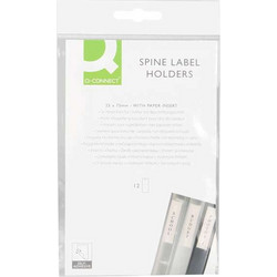 Θήκες Αυτοκόλλητες 25 x 75 mm 12 Τεμ