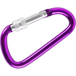 ΜΠΡΕΛΟΚ CARABINER 7,2cm ΜΕ ΑΣΦΑΛΕΙΑ ΜΩΒ