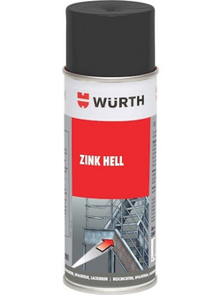 Wurth Zink Σπρέι Γαλβανισμού Ανοιχτού Χρώματος 400ml