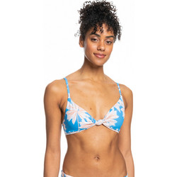 Roxy Love The Surf Bikini Top Τριγωνάκι Floral Μπλε ERJX304911