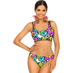 Lorin Bikini Set Μπουστάκι Floral Πολύχρωμο L-1191