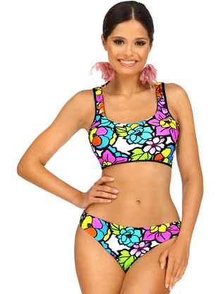 Lorin Bikini Set Μπουστάκι Floral Πολύχρωμο L-1191