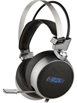 NOD Jarhead Gaming Headset Over Ear Black Silver