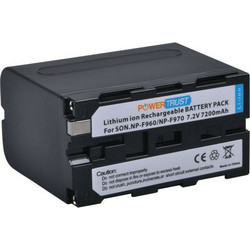 Μπαταρία Βιντεοκάμερας PowerTrust NP-F960 / 970 Συμβατή με Sony Κωδικός: 36265356