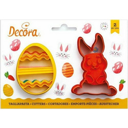 Decora Λαγός & Αυγό Κουπ Πατ Πλαστικά 0255060 2τμχ Κωδικός: 28226607