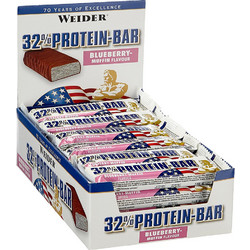 Weider 32% High Protein Bar Strawberry 60gr 12τμχ