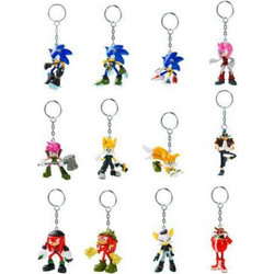 P.m.i. Sonic Figural Keychains - 1 Pack (S1) (Random) (Son8010) - Τυχαία επιλογή σχεδίου