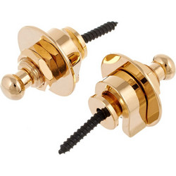 STRAP LOCK Harley Benton Gold
