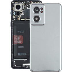For OnePlus Nord CE 2 5G Original Battery Back Cover with Camera Lens Frame(Silver) (OEM)