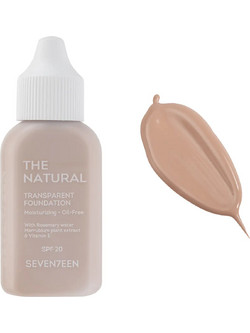 Seventeen The Natural Transparent 01 Liquid Foundation SPF20 35ml