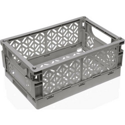 Πτυσσόμενο κουτί Versa Γκρι πολυπροπυλένιο 35 x 14 x 23,5 cm