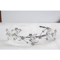 Στέκα νυφική με strass
