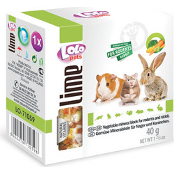 Lolo Pets Lime Πέτρα Ασβεστίου με Λαχανικα 40gr
