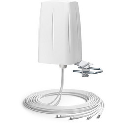 QuWireless QuOmni 5G/LTE Global Mimo 2x2 10m Εξωτερική Κεραία Wi-Fi Πανκατευθυντική με Σύνδεση SMA