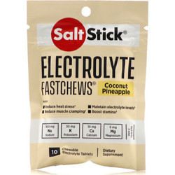 Saltstick Electrolyte FastChews Coconut Pineapple 10 Μασώμενες Κάψουλες
