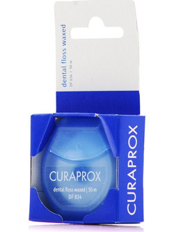 Curaprox DF 834 Κερωμένο Οδοντικό Νήμα με Γεύση 50m