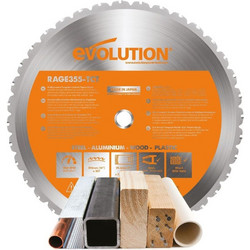ΔΙΣΚΟΣ ΠΟΛΛΑΠΛΩΝ ΥΛΙΚΩΝ Φ355mm X 25,4mm EVOLUTION RAGEBLADE355MULTI