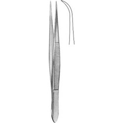 Λαβίδα ανατομική λεπτά άκρα κυρτή Hilbro 12.5cm
