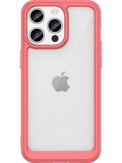 Hurtel Outer Space Back Cover Red (iPhone 15 Pro)