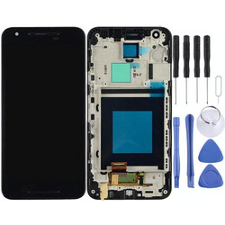 LCD Screen and Digitizer Full Assembly with Frame for LG Nexus 5X H791 H790(Black) (OEM)