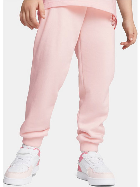 Puma Ess Mix Mtch Παιδικό Παντελόνι Φόρμας Ροζ 676366-24