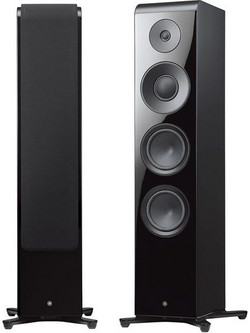 Yamaha NS-2000A Ζεύγος Ηχείων Hi-Fi Δαπέδου 60W 3 Δρόμων Black